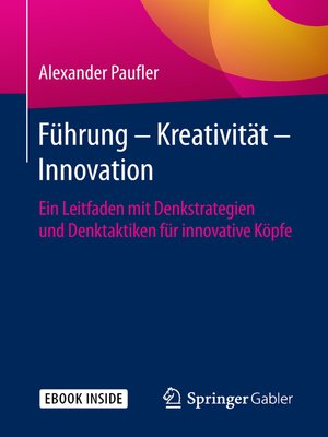 cover image of Führung--Kreativität--Innovation